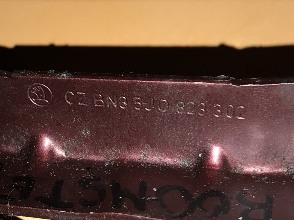 ŠKODA FABIA 2 - 5J - 2007-2014 - panty kapoty L+P