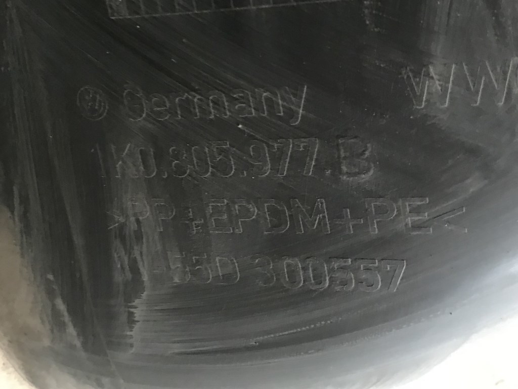 VW GOLF 5 - 1K - 2003-2009 - nadkolí LP - 1K0805977B