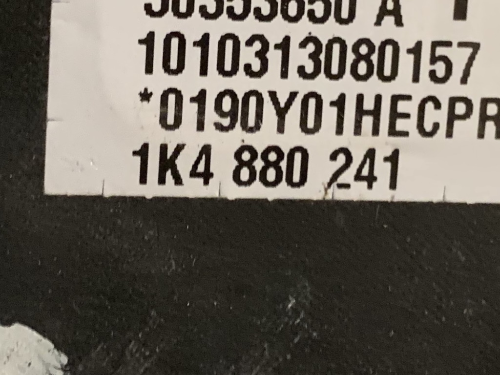 ŠKODA OCTAVIA 2 - 1Z - 2004-2009 - airbag sedalo LP - 1K4880241