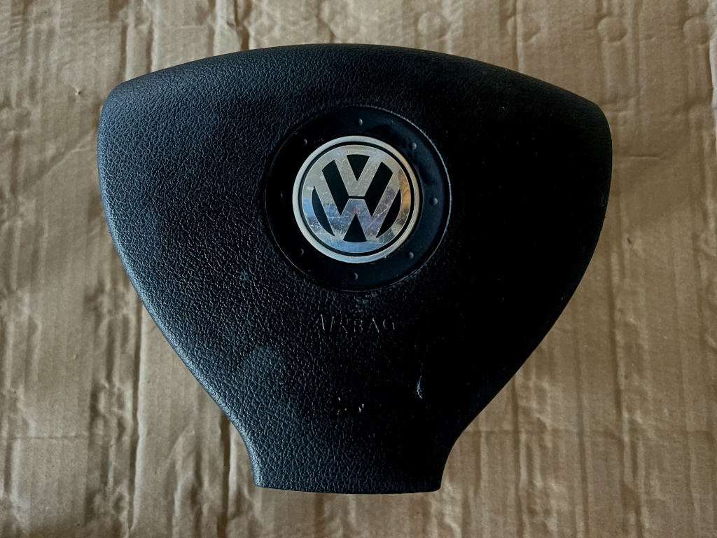 VW GOLF 5 - 1K - 2003-2009 - airbag volant + spolujezdec + pás PP+LP - 1K0880201BS 1K0880204L 1K4857706AT 1K4857705AS