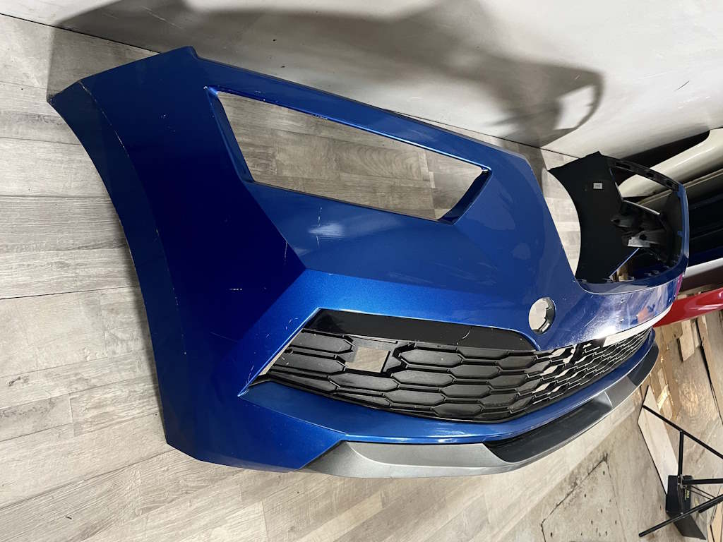 ŠKODA KAMIQ - 658 - 2019-2024 - nárazník + mřížka + spoiler - 658807221 658853677