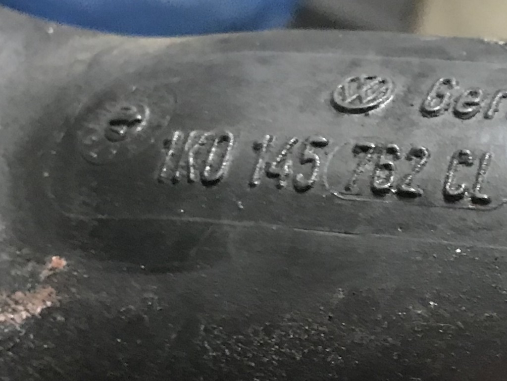 VW PASSAT B6 - 3C - 2005-2010 - truba - 1K0145762CL