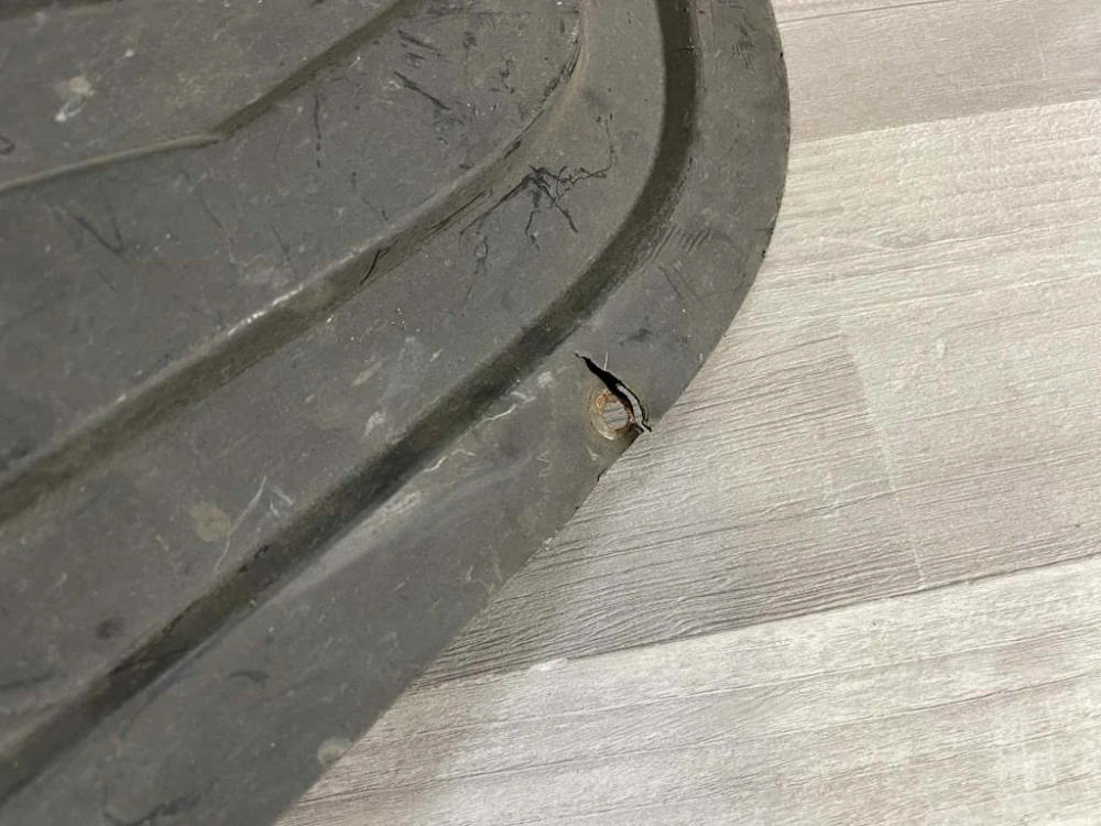 VW PASSAT B6 - 3C - 2005-2010 - plast nárazníku PZ - KOMBI - 3C0825216B