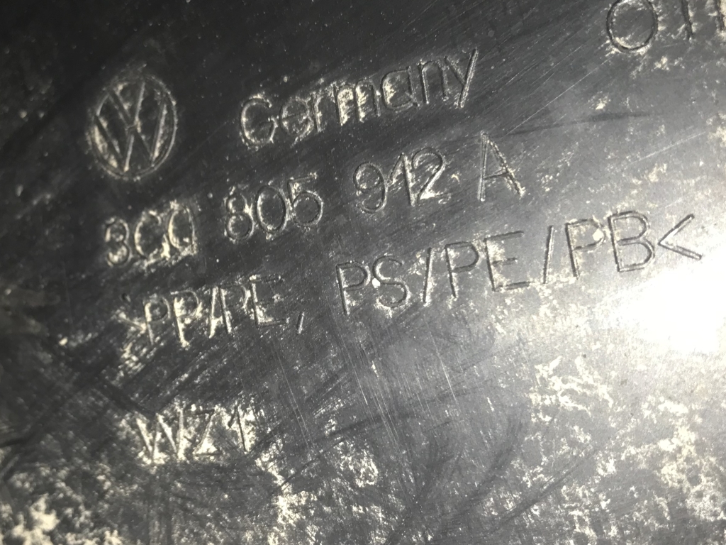 VW PASSAT B6 - 3C - 2005-2010 - nadkolí spodní PP - 3C0805912