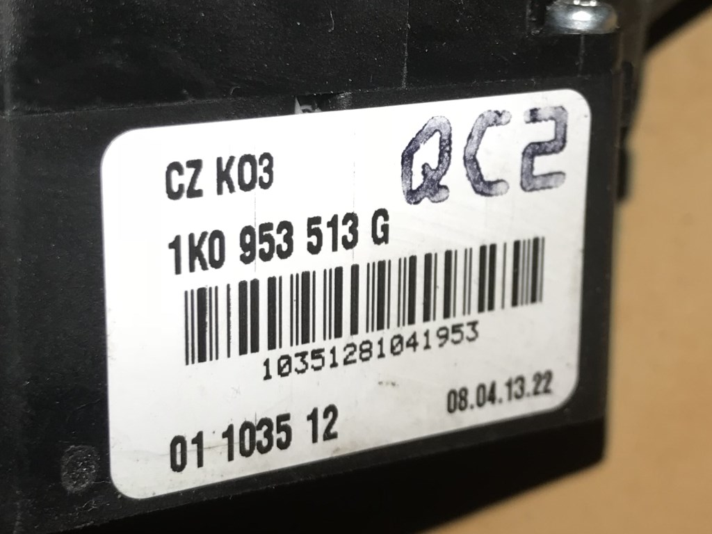 ŠKODA OCTAVIA 2 - 1Z - 2004-2009 - páčka - 1K0953513G