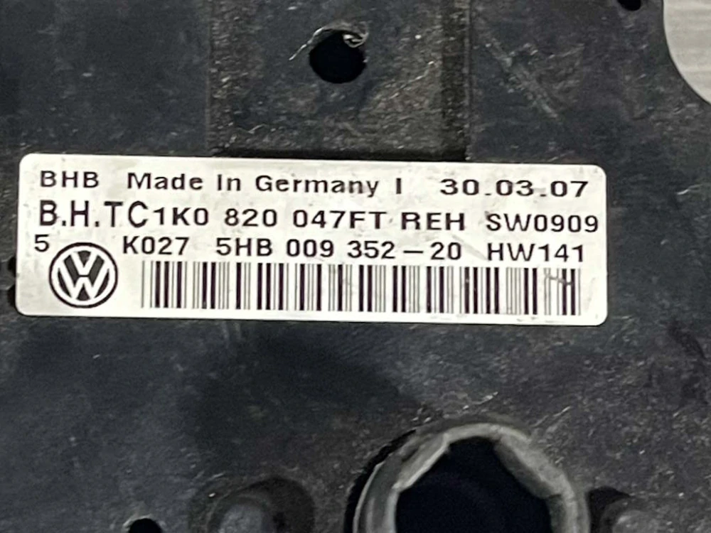 VW PASSAT B6 - 3C - 2005-2010 - klima panel - 1K0820047FT