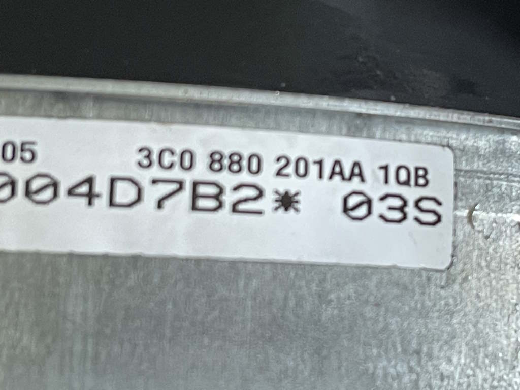 VW PASSAT B6 - 3C - 2005-2010 - 3 ramenný airbag pro multifunkci - 3C0880201AA