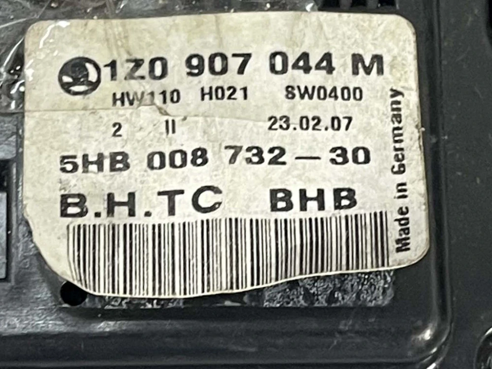 ŠKODA OCTAVIA 2 - 1Z - 2004-2009 - klima panel - 1Z0907044M