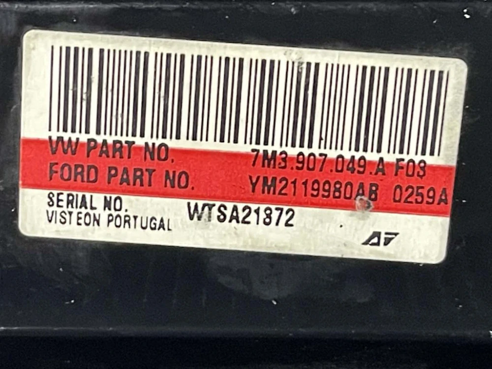 SEAT ALHAMBRA - 7M - 1996–2010 - klima panel - 7M8907049A