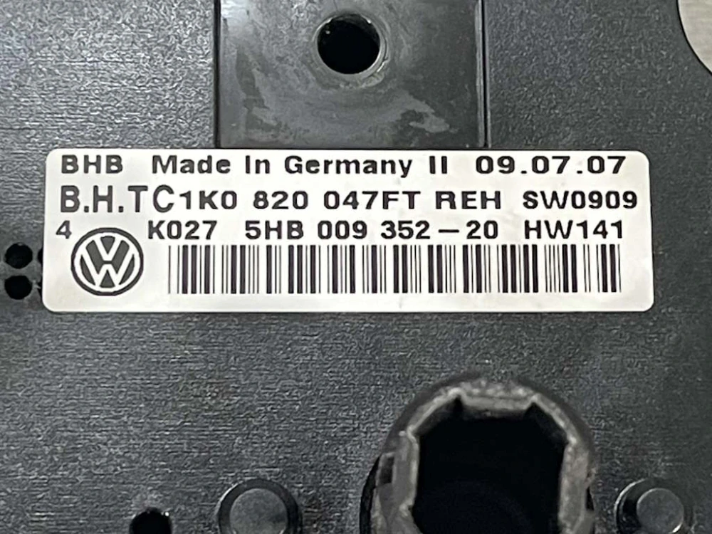 VW PASSAT B6 - 3C - 2005-2010 - klima panel - 1K0820047FT