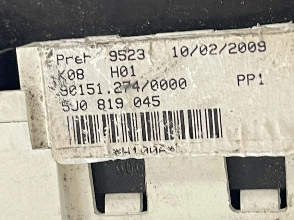 ŠKODA FABIA 2 - 5J - 2007-2014 - klima panel - 5J0820045