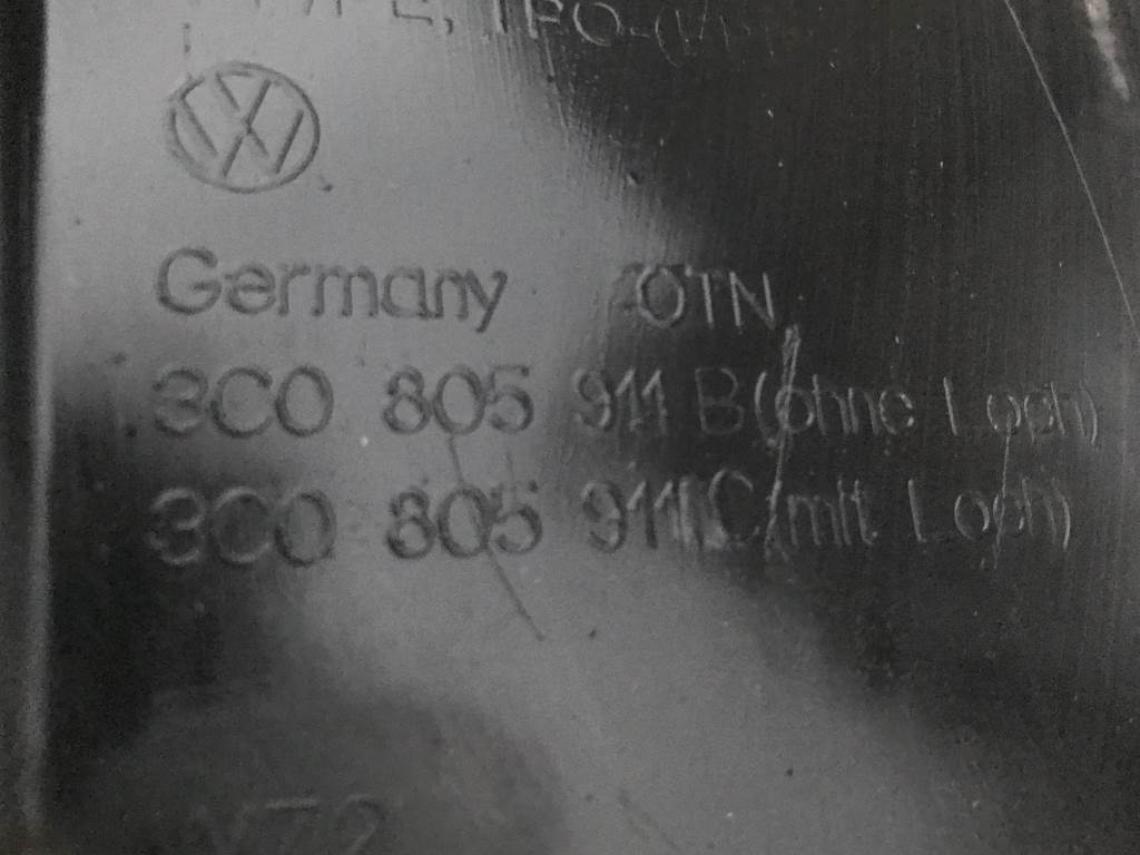 VW PASSAT B6 - 3C - 2005-2010 - nadkolí spodní LP - 3C0805911