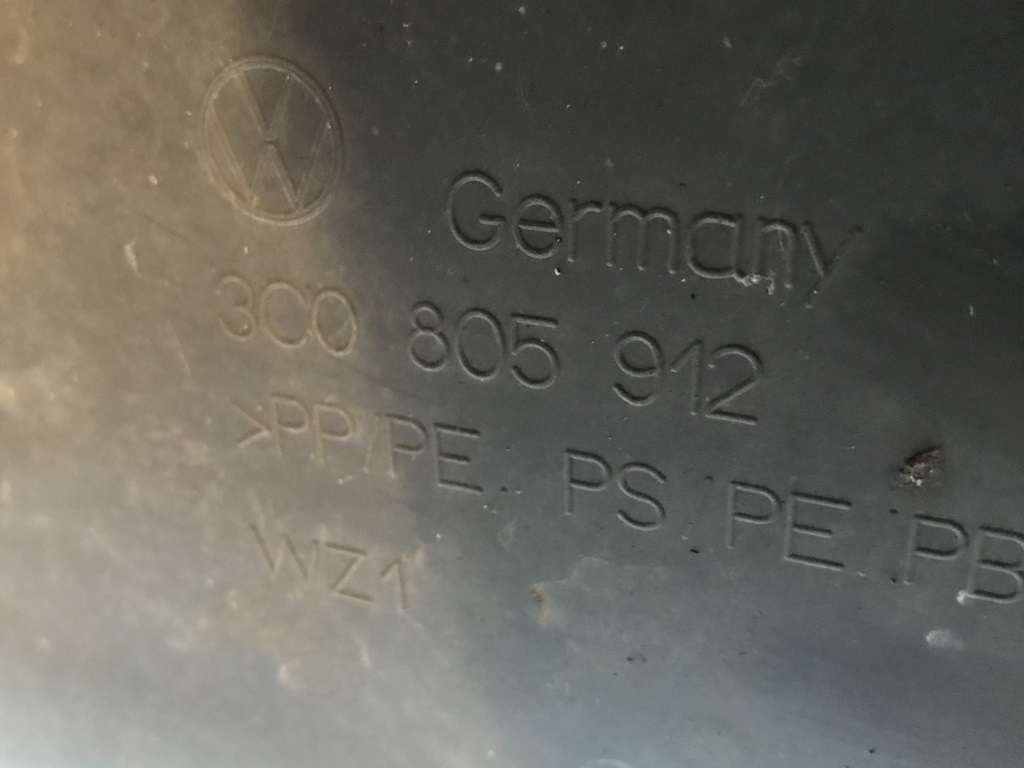 VW PASSAT B6 - 3C - 2005-2010 - nadkolí spodní PP - 3C0805912