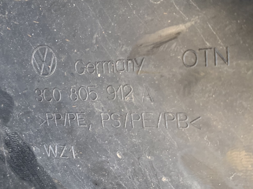 VW PASSAT B6 - 3C - 2005-2010 - nadkolí spodní PP - 3C0805912