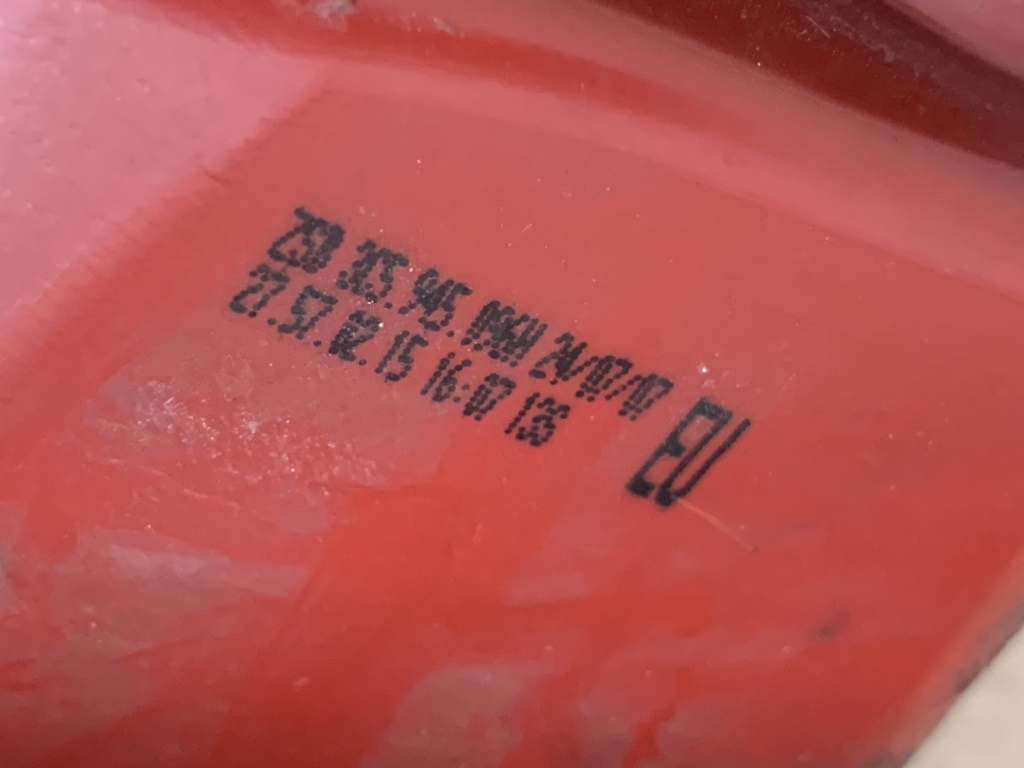 VW PASSAT B6 - 3C - 2005-2010 - světlo PZ SEDAN - 3C5945096H