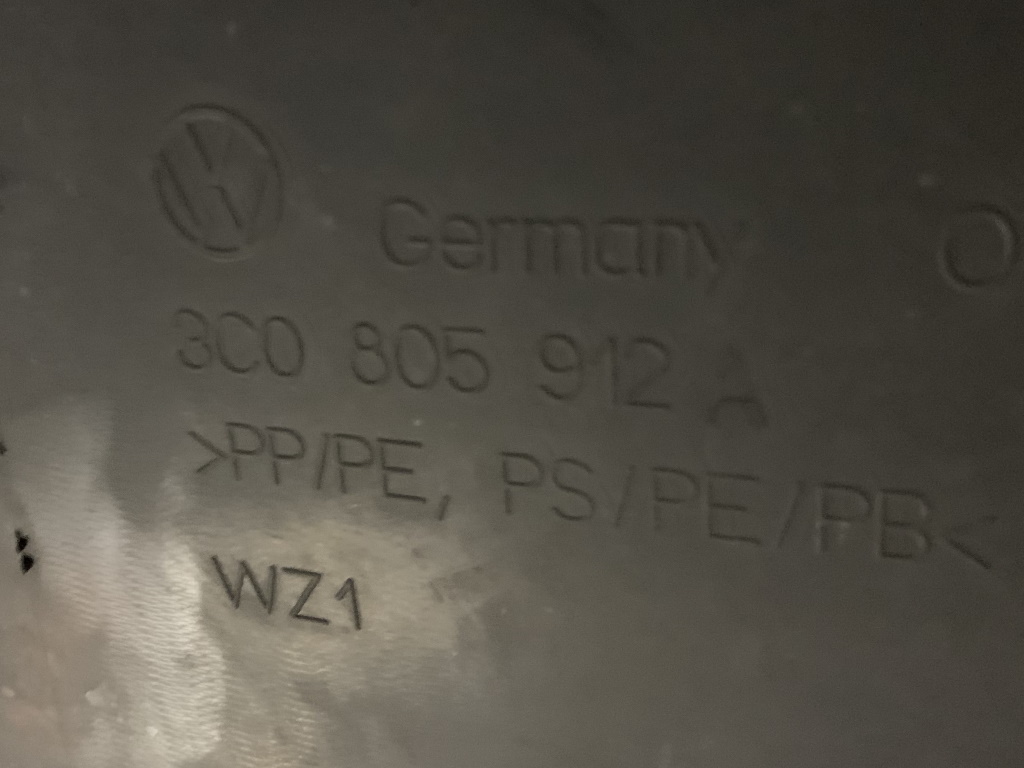 VW PASSAT B6 - 3C - 2005-2010 - nadkolí spodní PP - 3C0805912