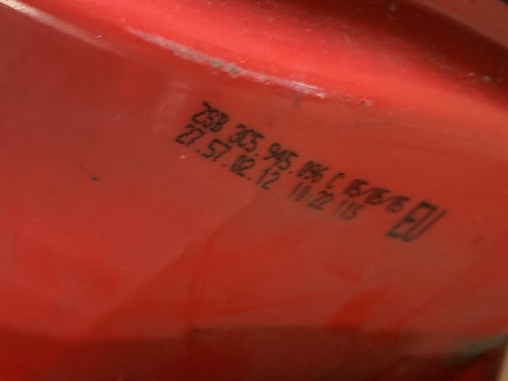 VW PASSAT B6 - 3C - 2005-2010 - světlo PZ SEDAN - 3C5945096C