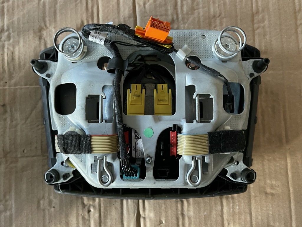 VW TOUAREG - 7L - 2002 - 2010 - airbag volant + spolujezdec + pás PP+LP+PZ+LZ - 7L6880201DA 7L0880202 7L0857705E 7L0857706E 7L0857805A 7L0857806A