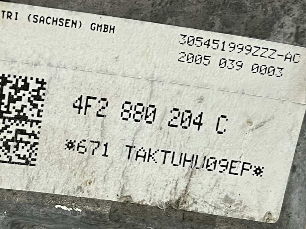 AUDI A6 - 4F - 2005-2011 - airbag spolujezdec - 4F2880204C