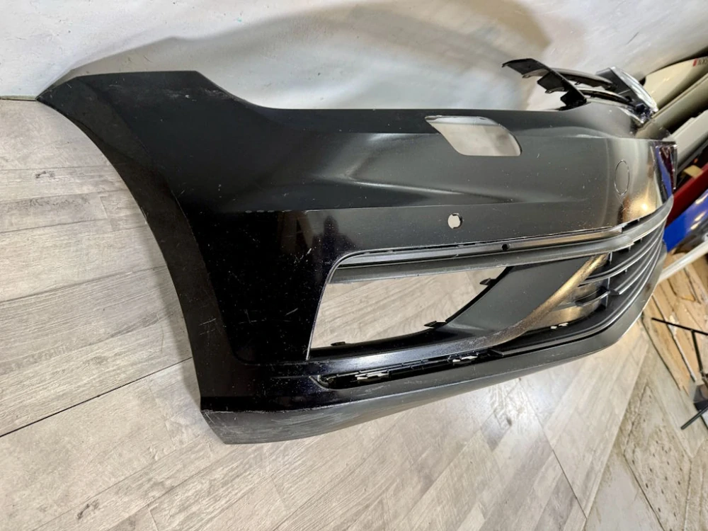 VW GOLF 7 FACELIFT - 5G - 2016-2020 - nárazník OST + maska - 5G0807221FL 5G0853655C