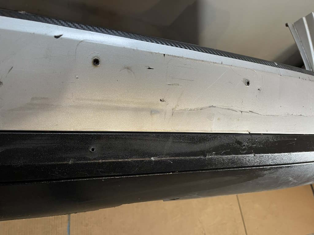 VW PASSAT B6 - 3C - 2005-2010 - nárazník zadní KOMBI - LA7W