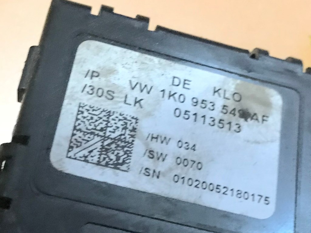 ŠKODA OCTAVIA 2 - 1Z - 2004-2009 - jednotka volantu - 1K0953549AF