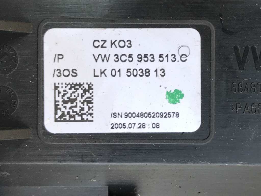 VW PASSAT B6 - 3C - 2005-2010 - páčky pod volant - TEMPOMAT