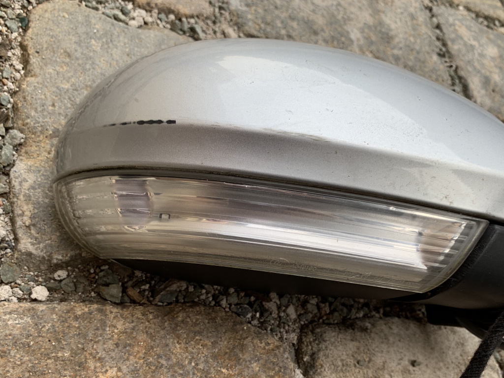 VW PASSAT B6 - 3C - 2005-2010 - zrcátko PP - stříbrná metalíza - LA7W