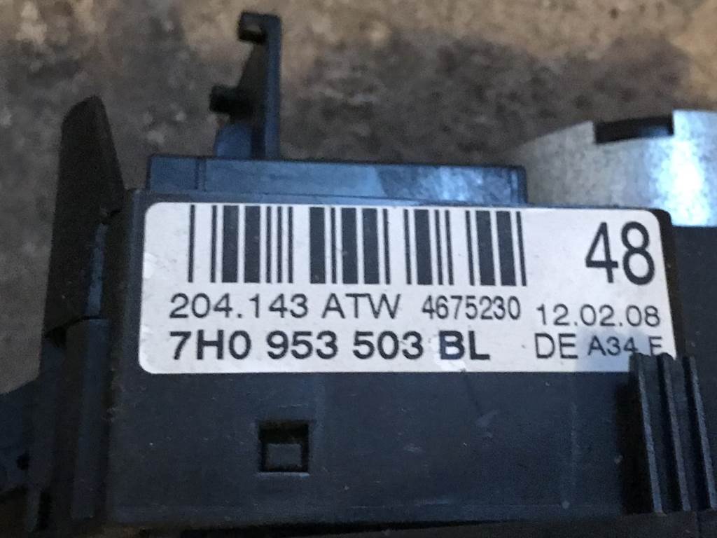 ŠKODA FABIA 2 - 5J - 2007-2014 - páčky pod volant - 7H0953503BL