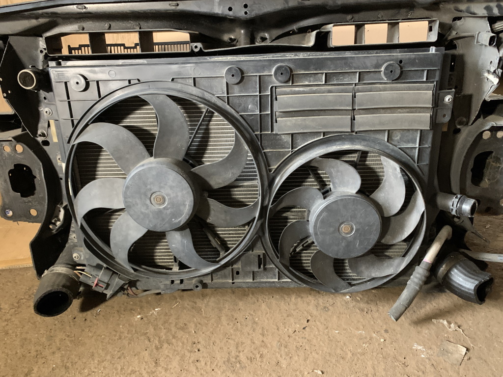 VW PASSAT B6 - 3C - 2005-2010 - chladičová stěna 2.0 TDI - COMMON RAIL - kompletní