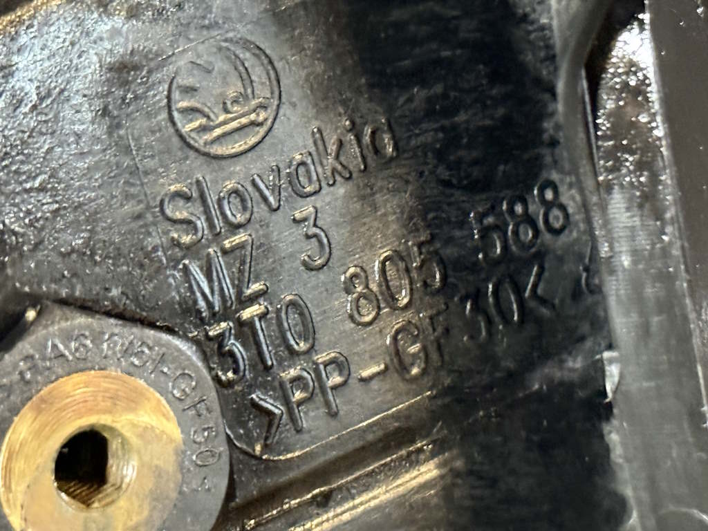 ŠKODA SUPERB 2 2013-2016 - FACELIFT - 3T - chladičová stěna - 3T0805588 3T0807109D 1K0121253BB