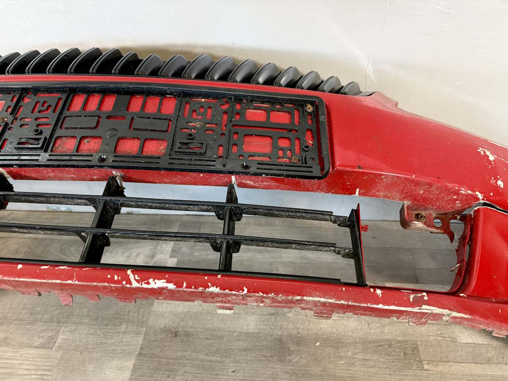 ŠKODA FABIA 2 - 5J - 2010-2014 - FACELIFT - nárazník + maska - 5J0807221D 5J0853668B