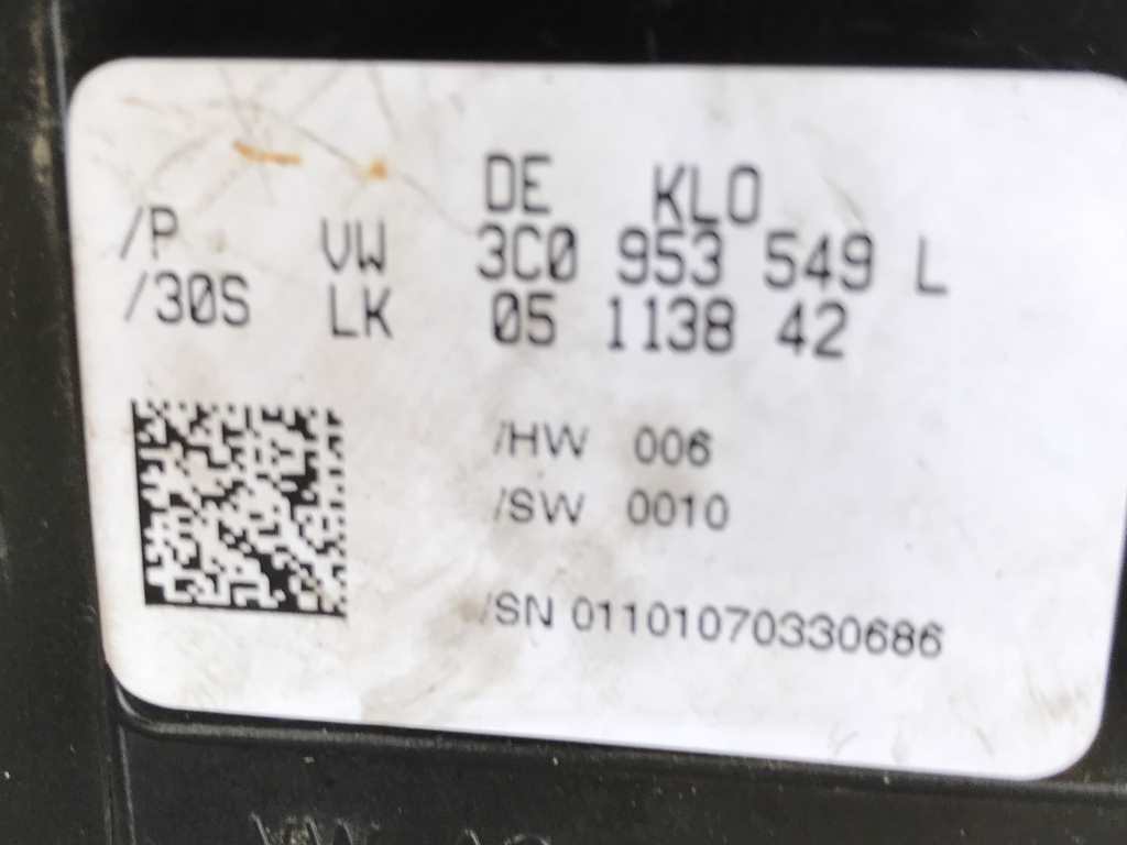 VW PASSAT B6 - 3C - 2005-2010 - páčky pod volant - TEMPOMAT