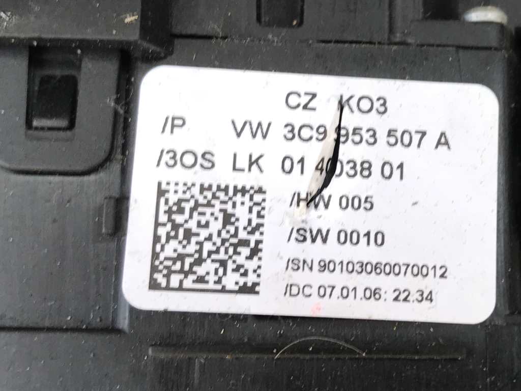 VW PASSAT B6 - 3C - 2005-2010 - páčky pod volant