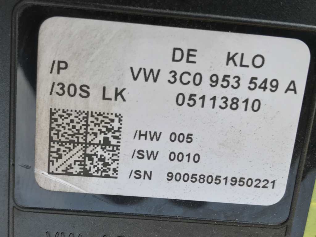 VW PASSAT B6 - 3C - 2005-2010 - páčky pod volant - TEMPOMAT