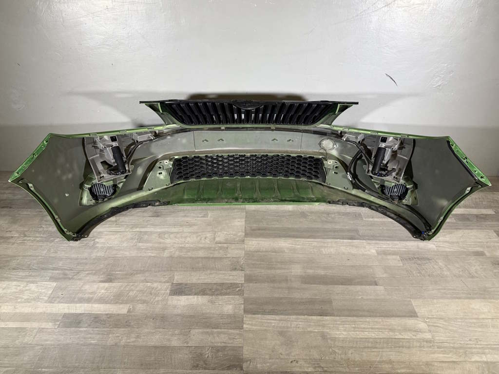 ŠKODA FABIA 2 - 5J - 2010-2014 - FACELIFT - nárazník RS komplet OST - 9585 - 5J0807221H 5J0955656B 5J0955966B 5J0853668C