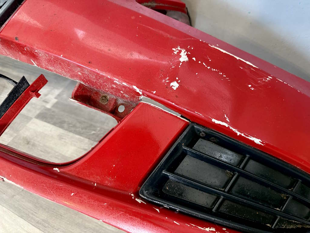 ŠKODA FABIA 2 - 5J - 2010-2014 - FACELIFT - nárazník + maska - 5J0807221D 5J0853668B