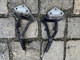 VW TOUAREG - 7L - 2002 - 2010 - panty kapoty - 7L6823302 7L6823301