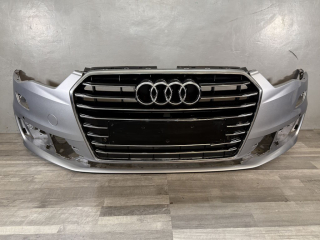 AUDI A6 - 4G - C7 - 2014-2018 - FACELIFT - nárazník + maska KO - OST + 4xPDC - 4G0807437AA