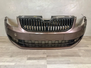 ŠKODA OCTAVIA 3 2013-2017 - 5E - nárazník OST + maska - 5E0807221