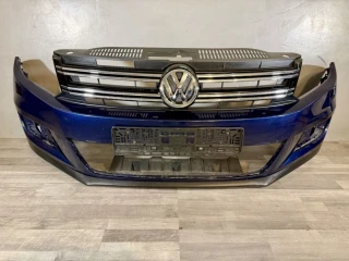 VW TIGUAN - 2011-2016 - FACELIFT - 5N - nárazník OST + maska - 5N0807221K 5N0805903J 5N0853651J